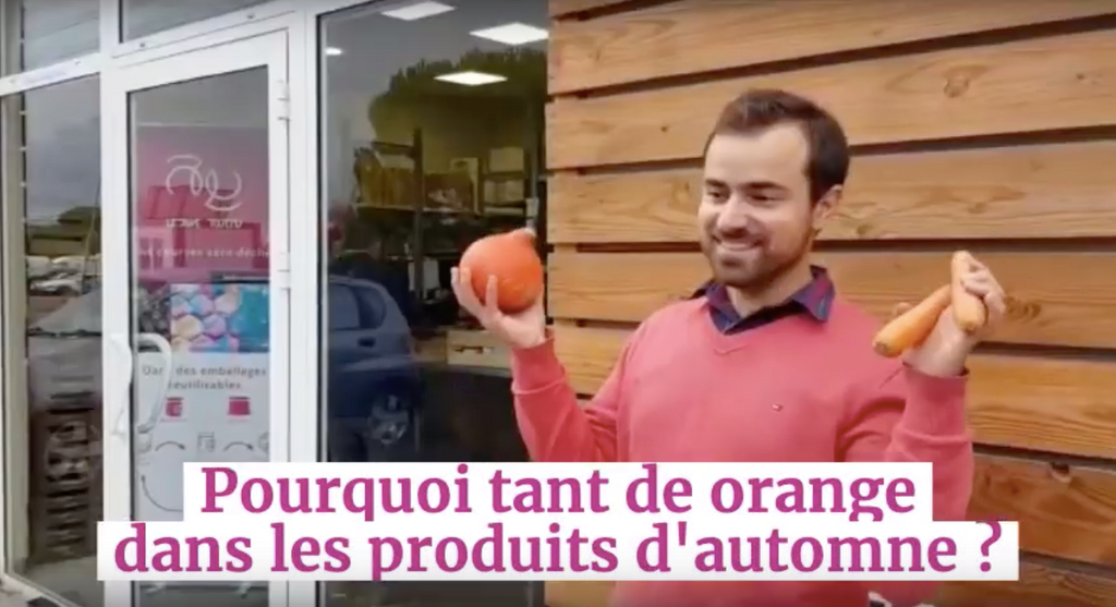 Pourquoi les fruits et légumes d'automne sont-ils orange ?