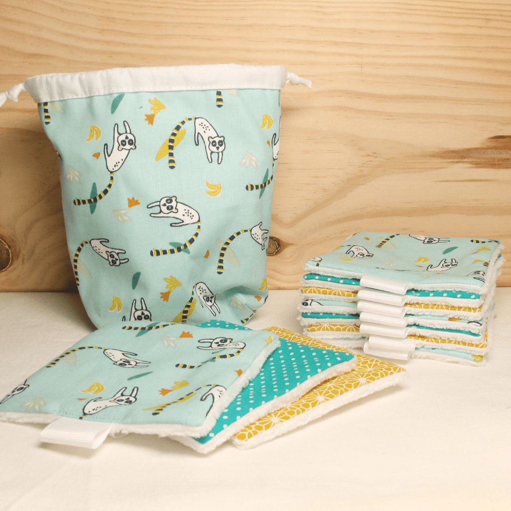 10 lingettes de change et pochon Joli Tintamarre vrac-zero-dechet-ecolo-toulouse
