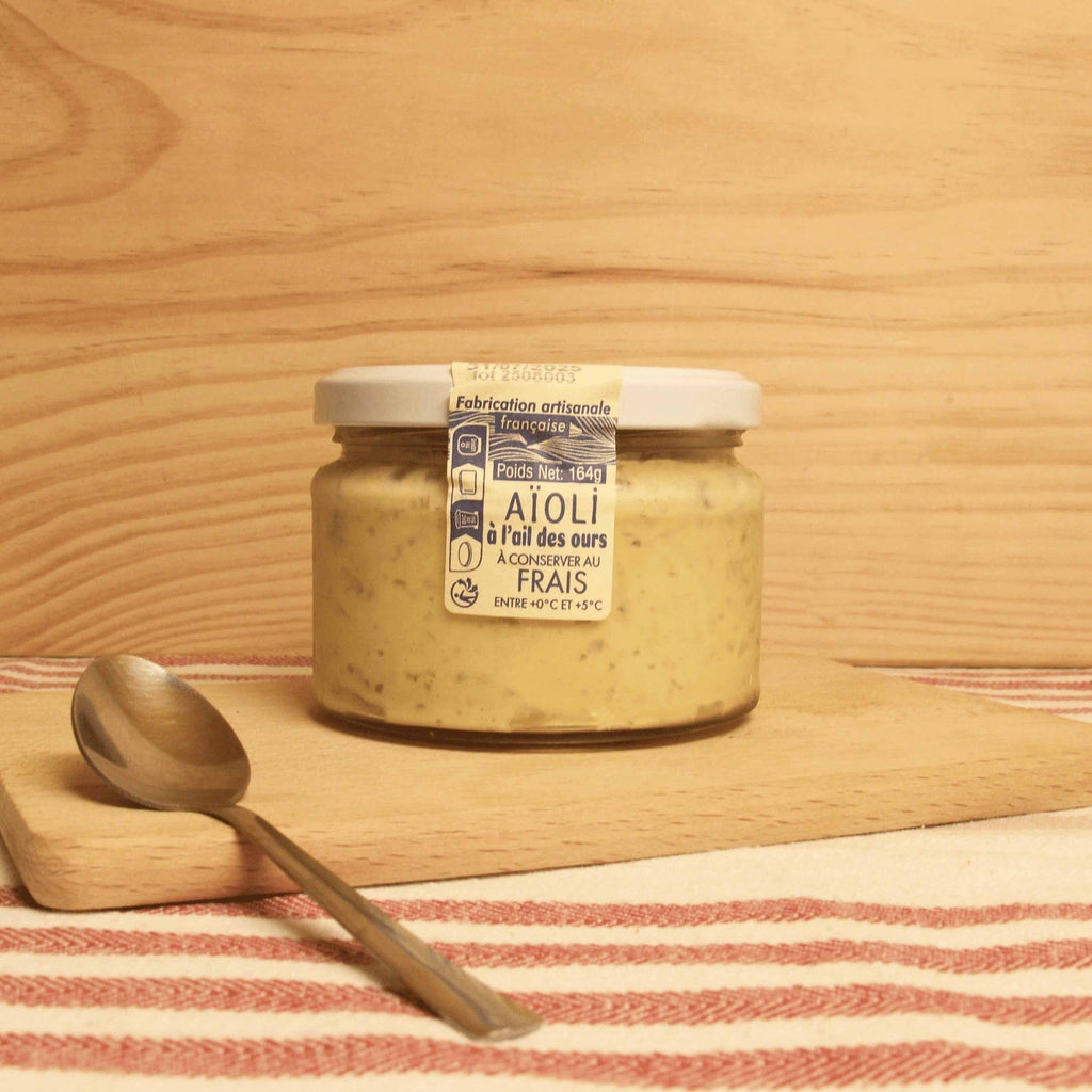 Aïoli végétal à l'ail des ours BIO - 164g Culinare vrac-zero-dechet-ecolo-toulouse