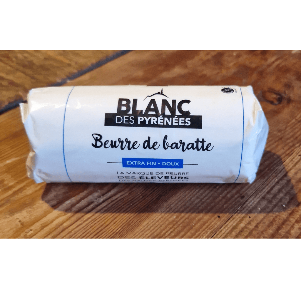 Beurre de baratte extra fin doux - 250g Blanc des Pyrénées vrac-zero-dechet-ecolo-toulouse