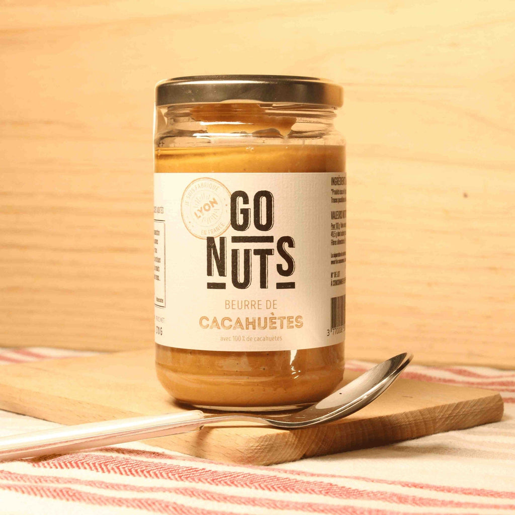 Beurre de cacahuètes BIO - 500g Go Nuts vrac-zero-dechet-ecolo-toulouse