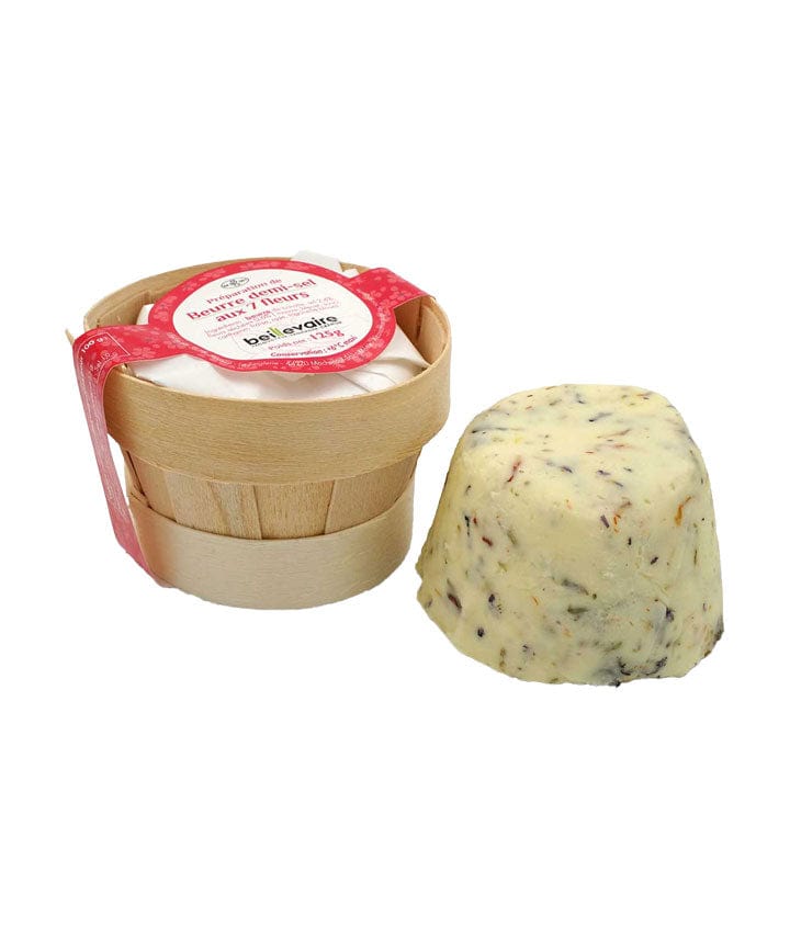 Beurre demi-sel aux fleurs - 125g Beillevaire vrac-zero-dechet-ecolo-toulouse
