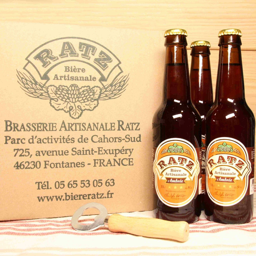 Bière ambrée - Ratz - Pack 12 x 33cl Ratz vrac-zero-dechet-ecolo-toulouse