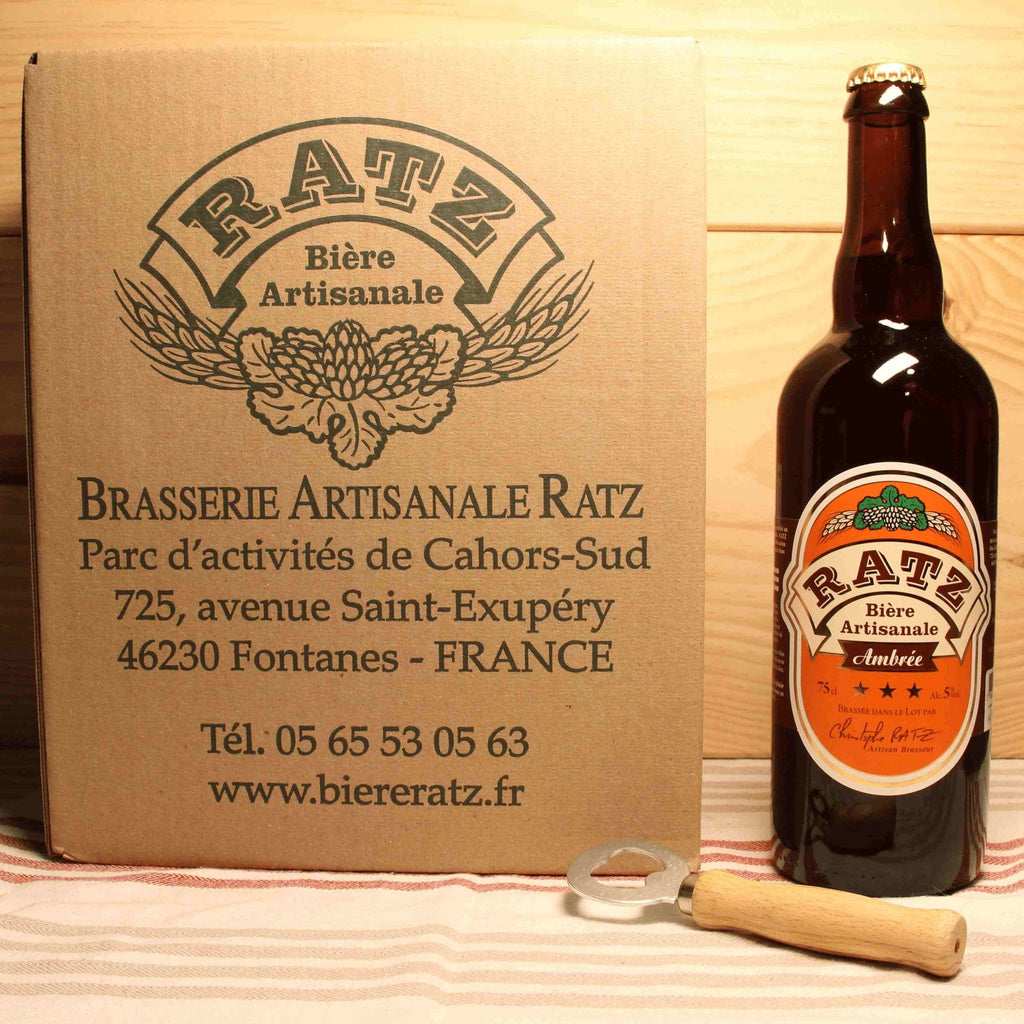 Bière ambrée - Ratz - Pack 6 x 75cl Ratz vrac-zero-dechet-ecolo-toulouse