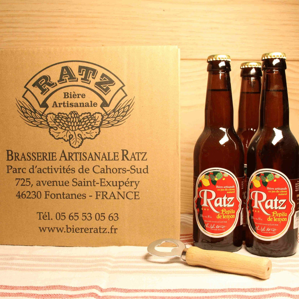 Bière blonde - Pepita de Lemon 5% - Pack 12 x 33cl - ANTIGASPI Ratz vrac-zero-dechet-ecolo-toulouse