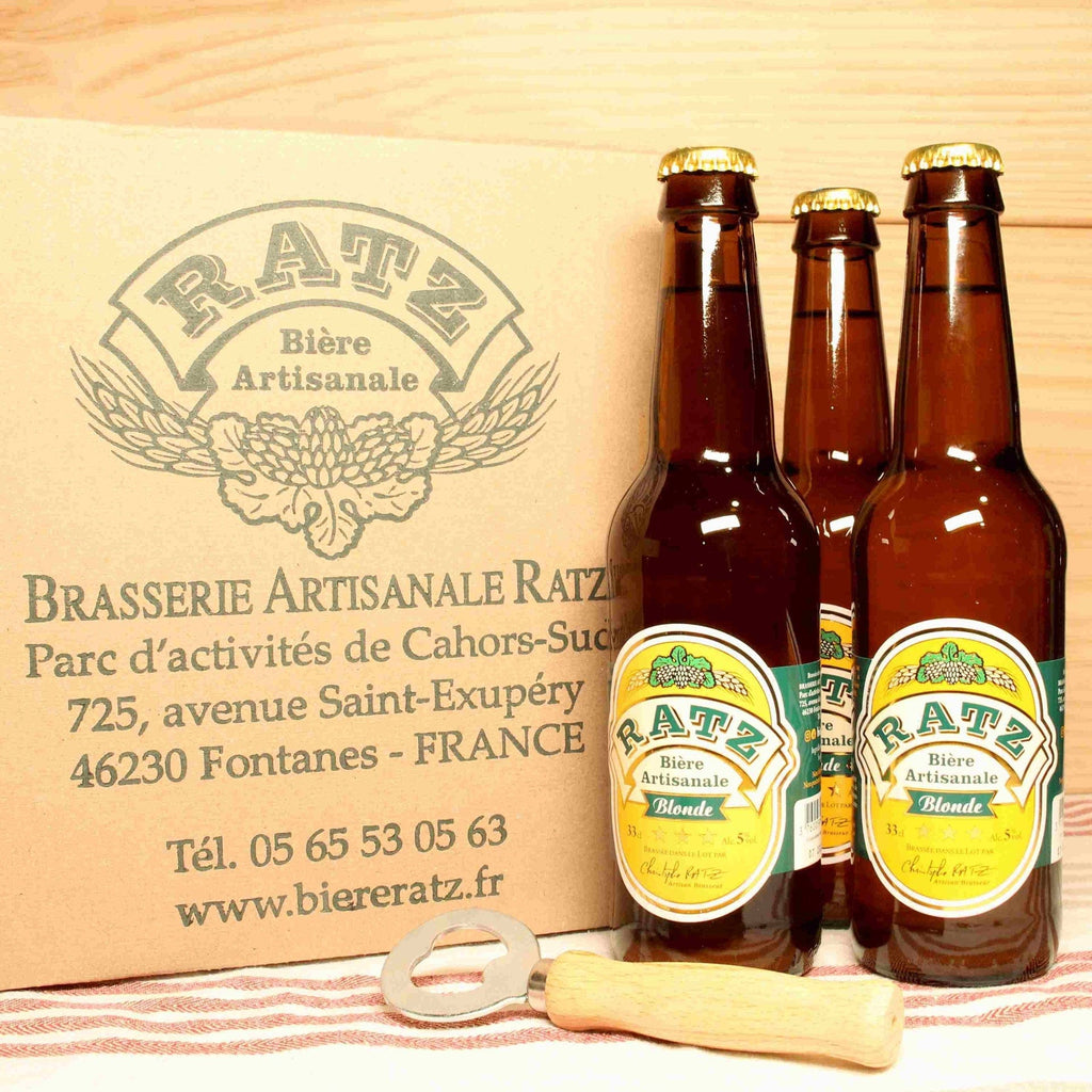Bière blonde - Ratz - Pack 12 x 33cl Ratz vrac-zero-dechet-ecolo-toulouse