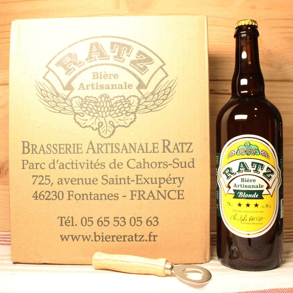 Bière blonde - Ratz - Pack 6 x 75cl Ratz vrac-zero-dechet-ecolo-toulouse