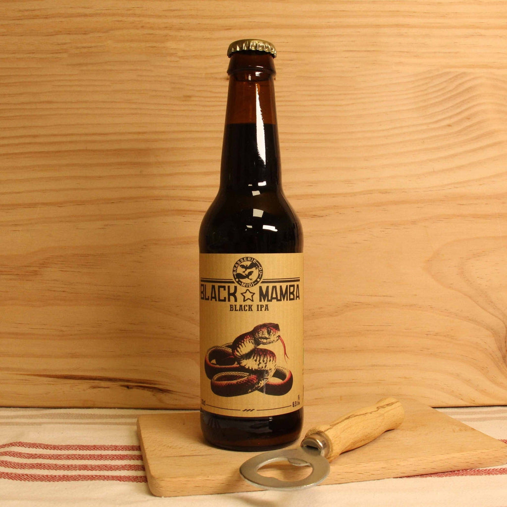 Bière IPA - Black Mamba Bio - 33cl - ANTIGASPI Brasserie du midi vrac-zero-dechet-ecolo-toulouse