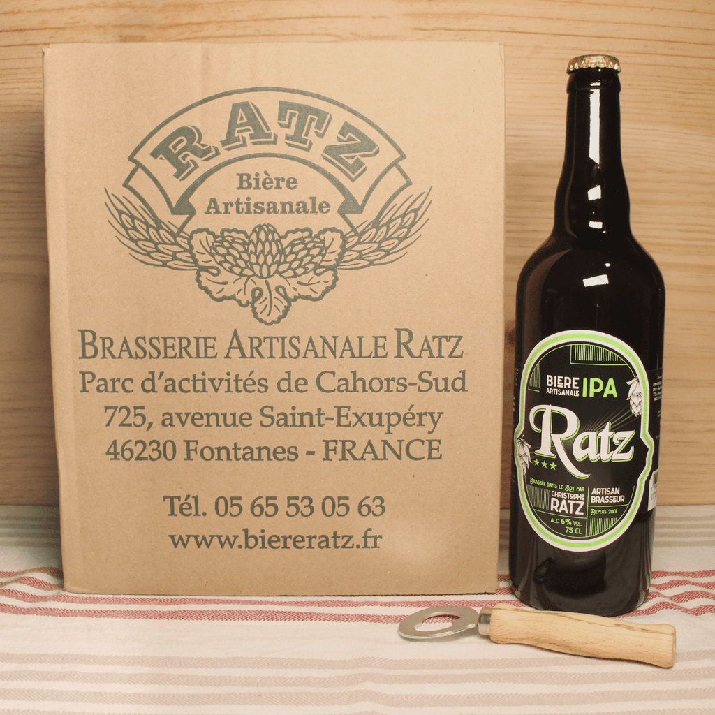 Bière IPA - Ratz - Pack 6 x 75cl Ratz vrac-zero-dechet-ecolo-toulouse