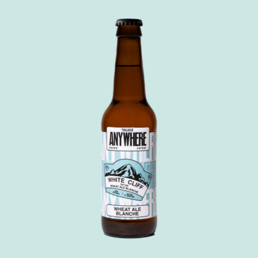 Bière White Cliff - Wheat Ale blanche 5% - 33cl ANYWHERE vrac-zero-dechet-ecolo-toulouse