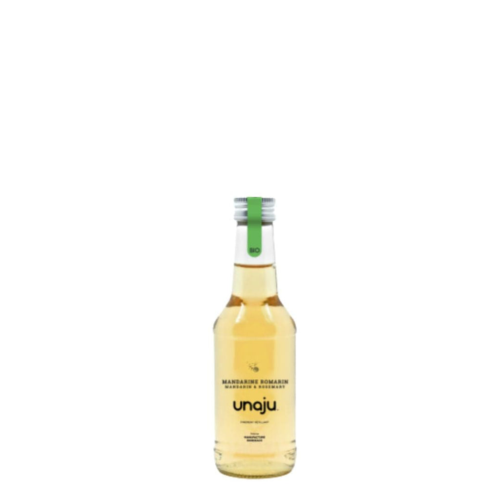 Boisson pétillante Mandarine Romarin BIO - 25cl Unaju vrac-zero-dechet-ecolo-toulouse