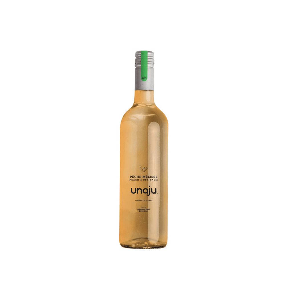 Boisson pétillante Pêche Mélisse BIO - 75cl Unaju vrac-zero-dechet-ecolo-toulouse