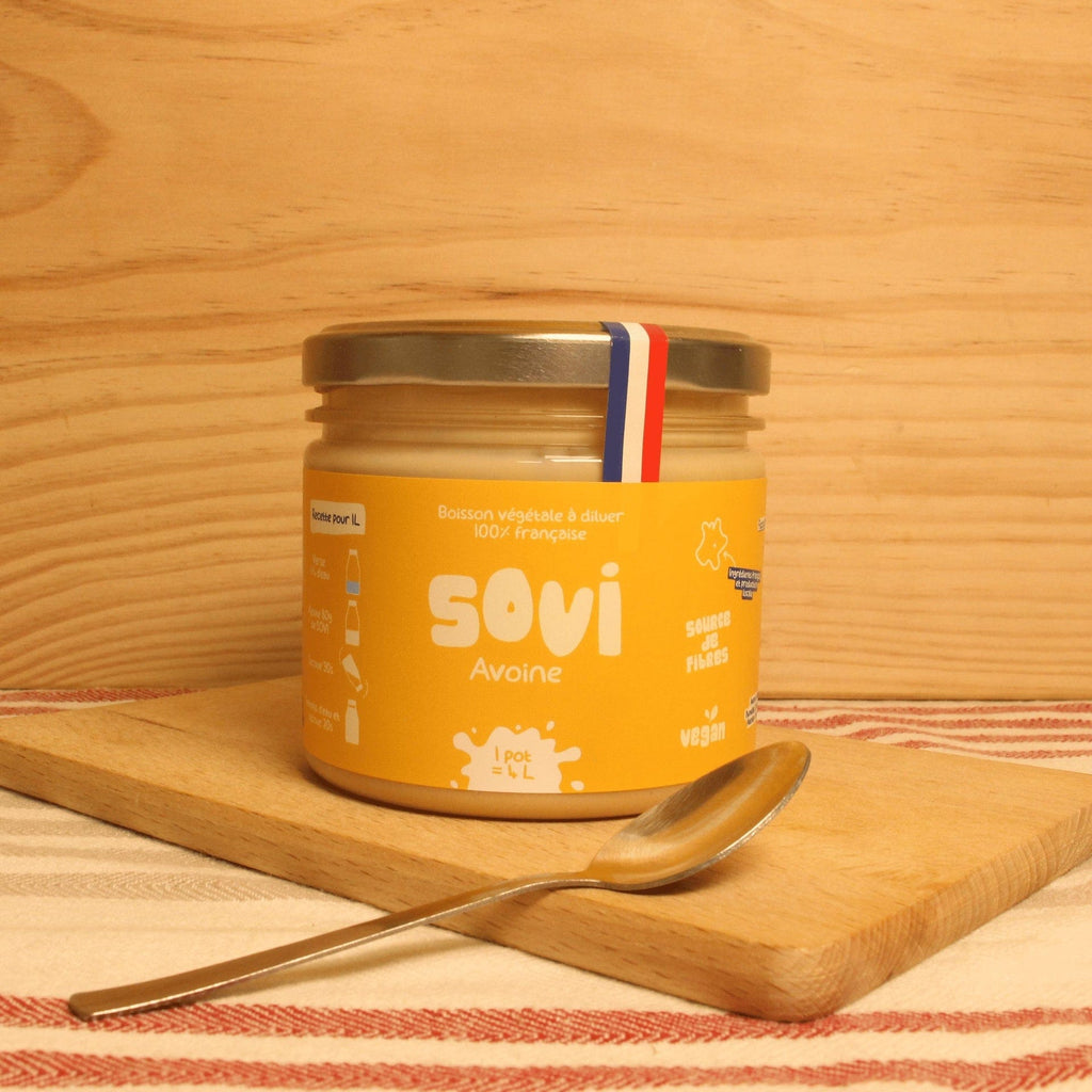 Boisson végétale avoine originale BIO - 1 pot de 320g = 4L Sovi vrac-zero-dechet-ecolo-toulouse