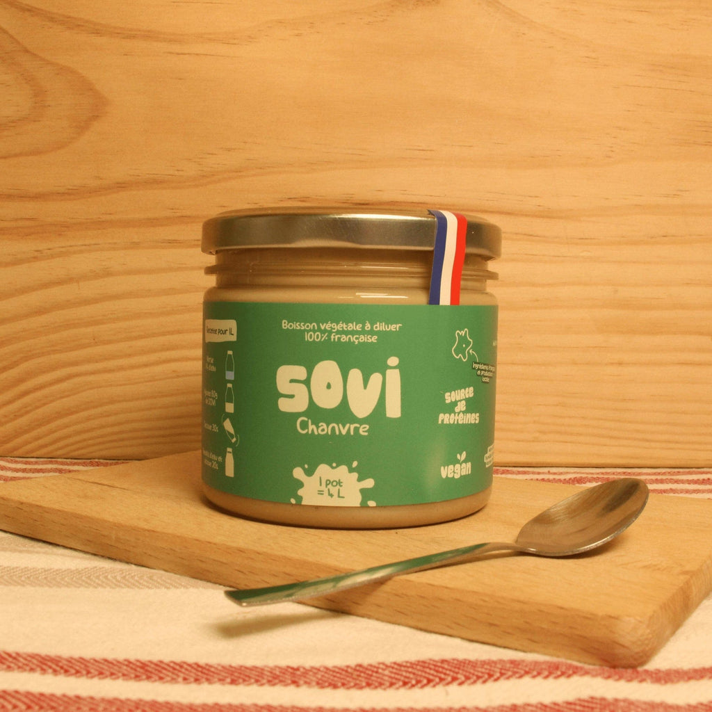 Boisson végétale chanvre BIO - 1 pot de 320g = 4L Sovi vrac-zero-dechet-ecolo-toulouse
