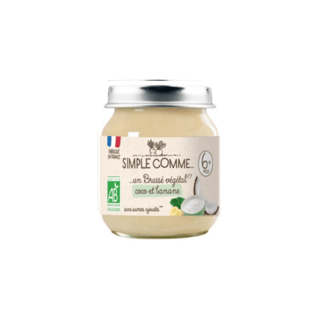 Brassé Végétal Coco Banane BIO - dès 6 mois - 125g Simple comme vrac-zero-dechet-ecolo-toulouse