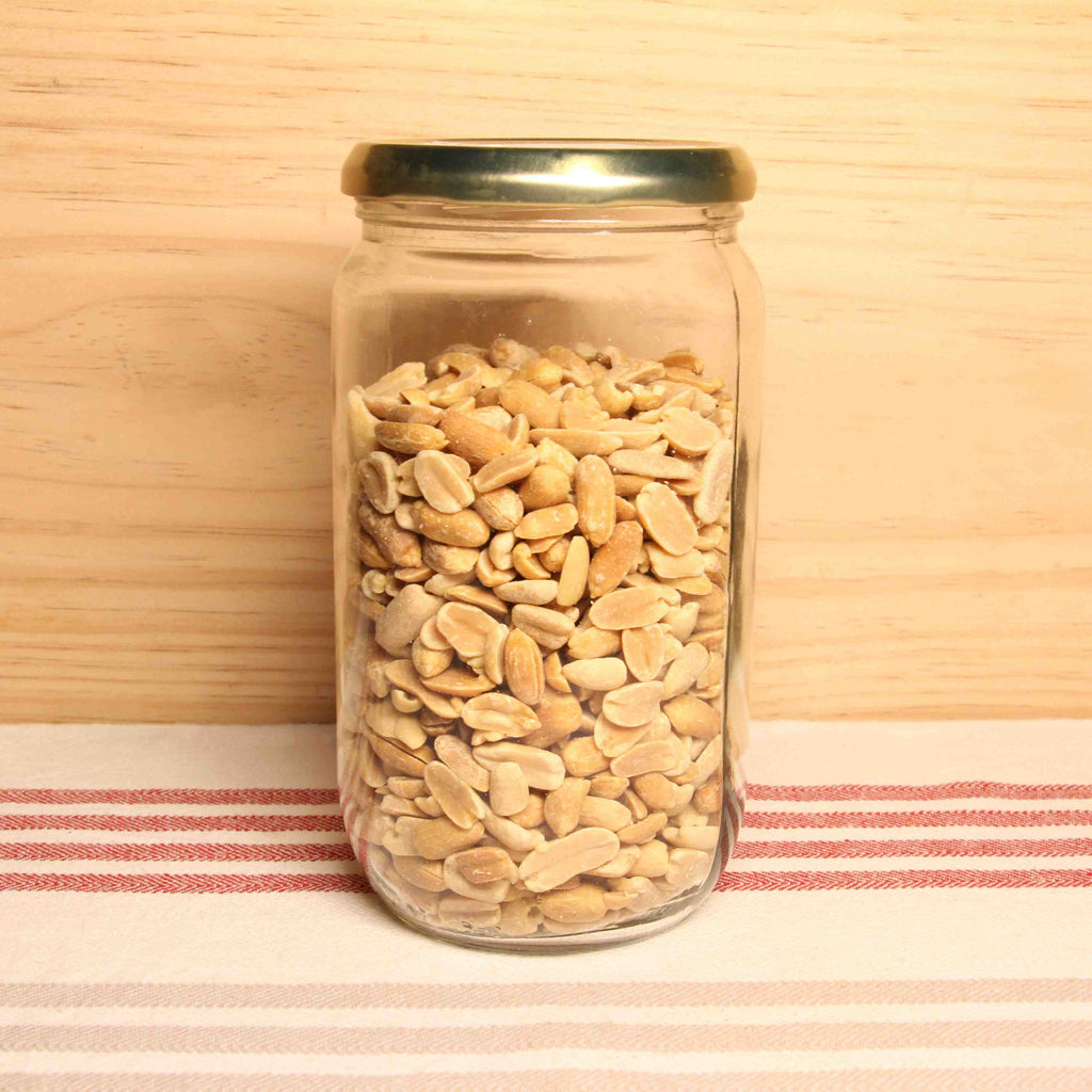 Cacahuètes grillées sans sel ajouté BIO - 370g Base Organic Food vrac-zero-dechet-ecolo-toulouse