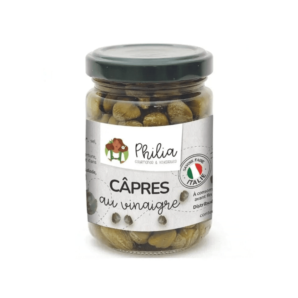 Câpres au vinaigre BIO - 125g net égoutté Philia vrac-zero-dechet-ecolo-toulouse