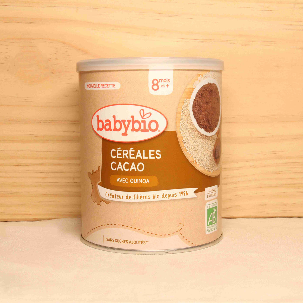 Céréales Cacao avec quinoa BIO - dès 8 mois - 220g Baby Bio vrac-zero-dechet-ecolo-toulouse