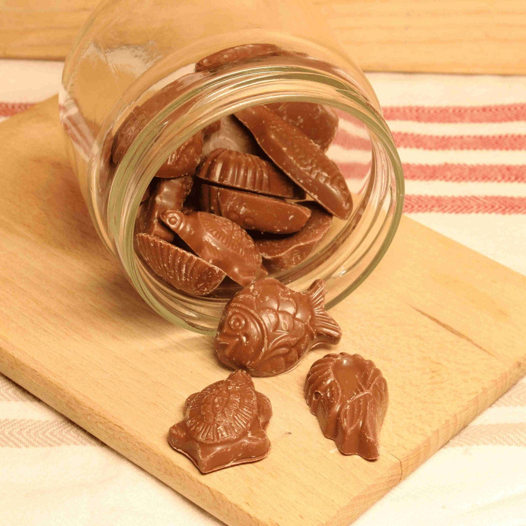 Chocolat de Pâques friture lait - 100g BOVETTI Chocolatier vrac-zero-dechet-ecolo-toulouse