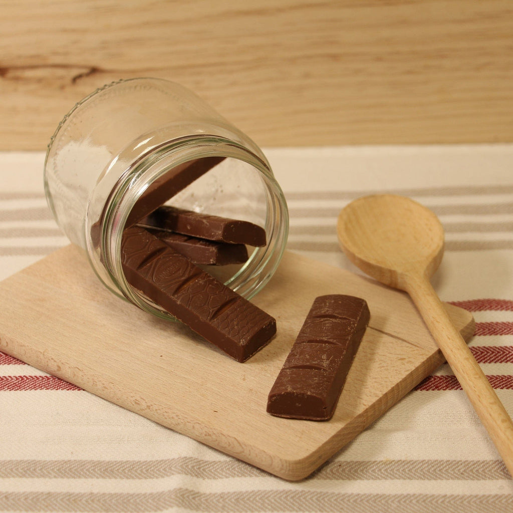 Chokobar chocolat au lait et cœur lacté BIO - 5 pièces - 100g Belledonne vrac-zero-dechet-ecolo-toulouse