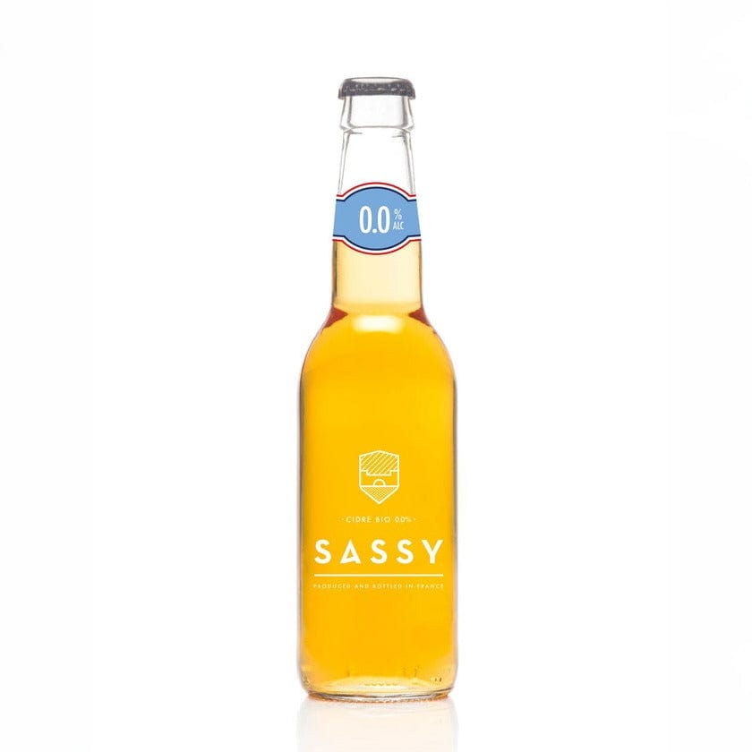 Cidre sans alcool BIO - 25,5cl Sassy vrac-zero-dechet-ecolo-toulouse
