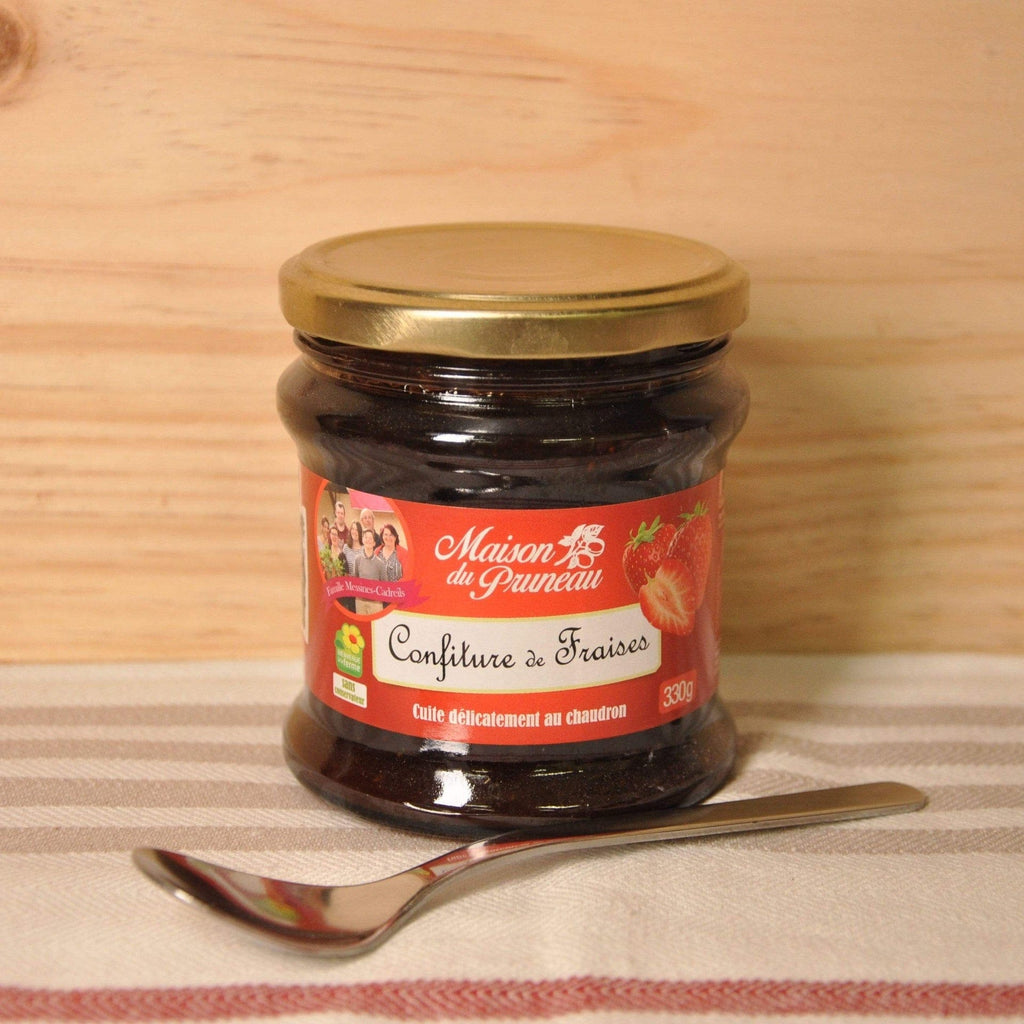 Confiture de fraise - 330g - ANTIGASPI La Maison du Pruneau vrac-zero-dechet-ecolo-toulouse