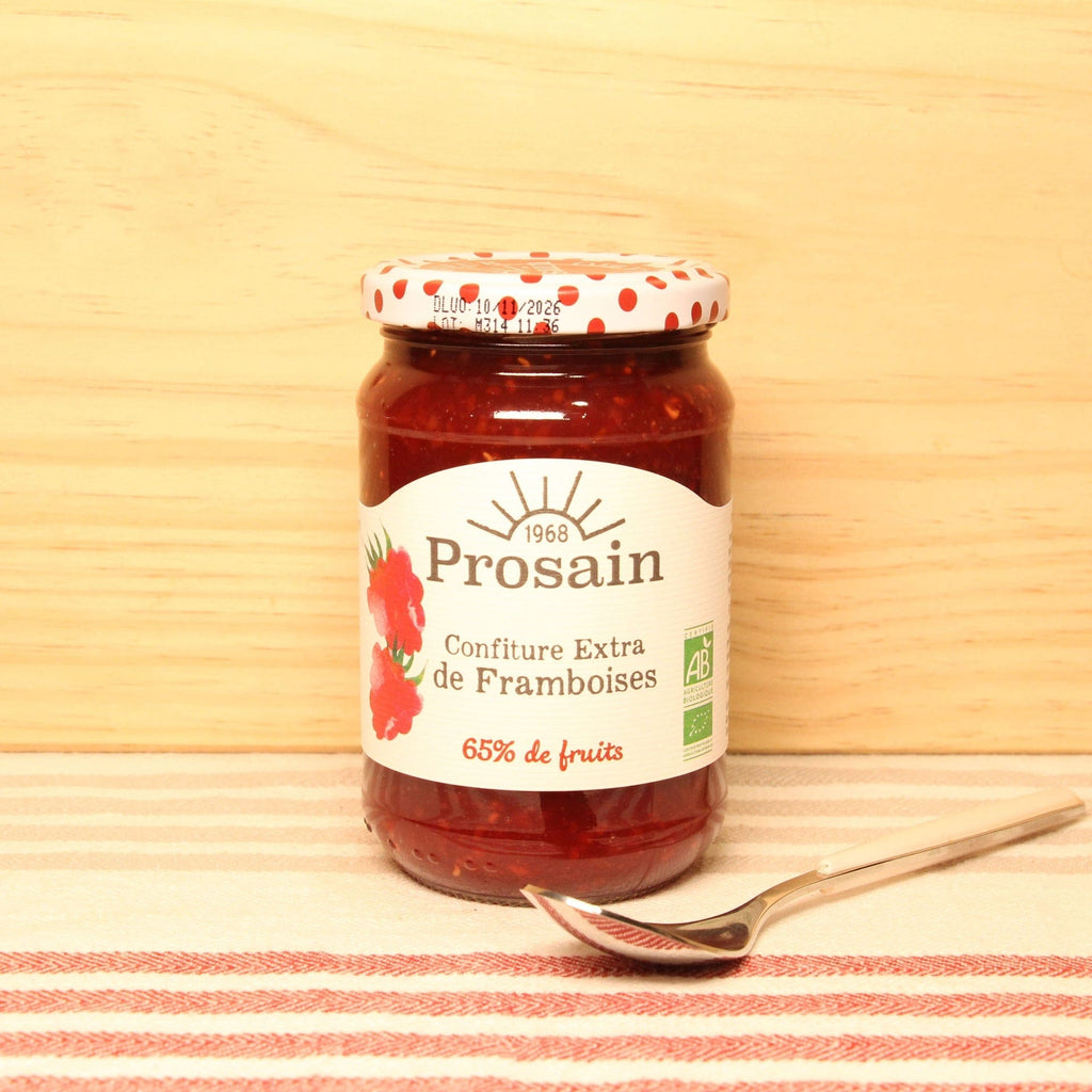 Confiture de Framboises extra BIO - 350g Prosain vrac-zero-dechet-ecolo-toulouse