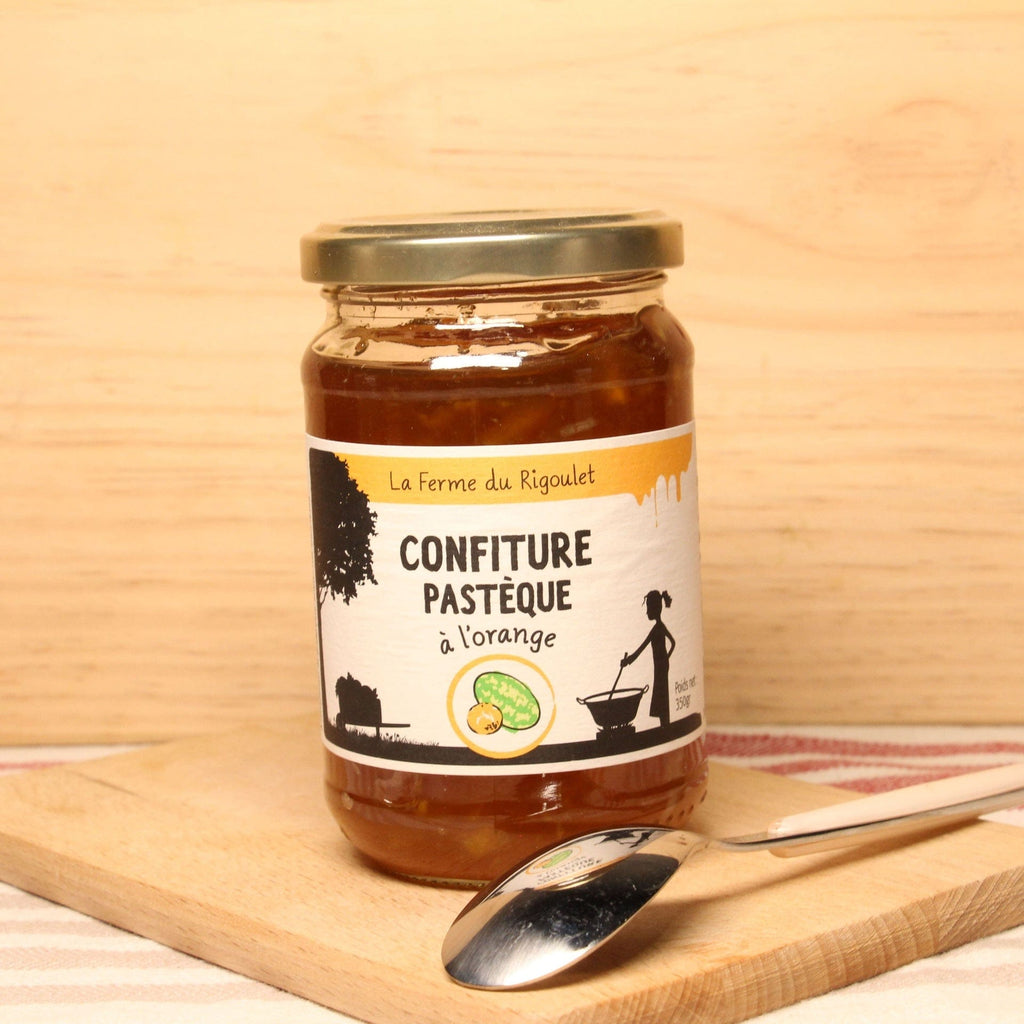 Confiture de Pastèque à l'orange BIO- 350g Ferme du Rigoulet vrac-zero-dechet-ecolo-toulouse