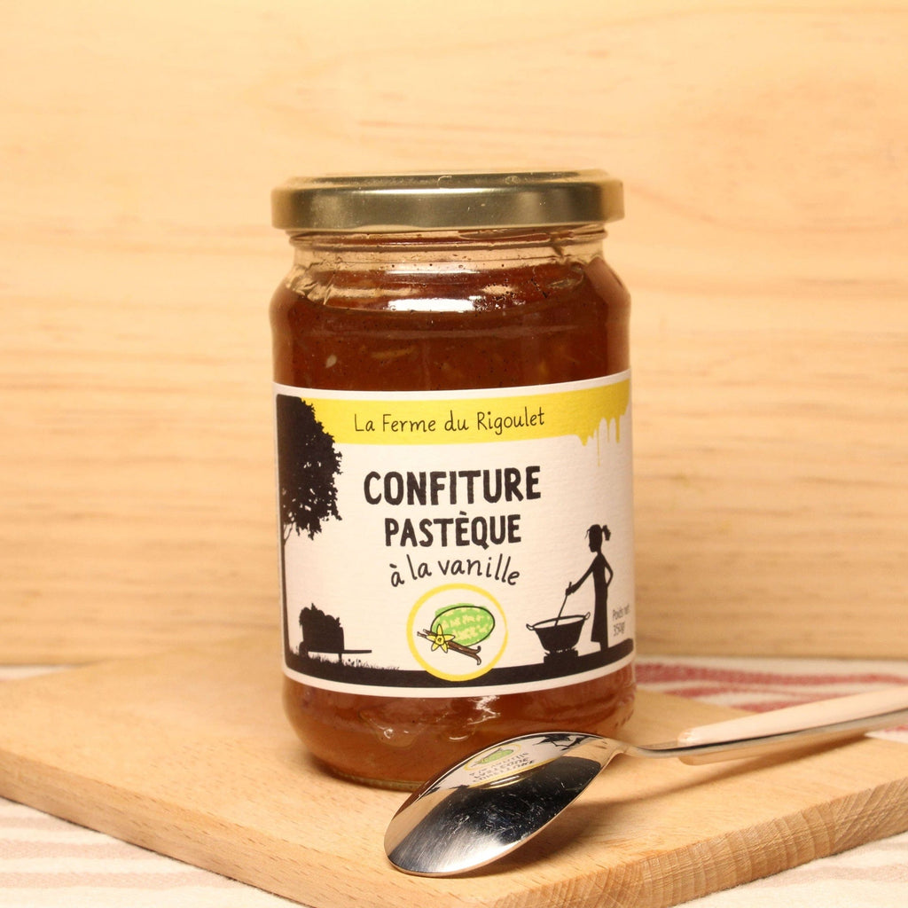 Confiture de Pastèque à la vanille BIO- 350g Ferme du Rigoulet vrac-zero-dechet-ecolo-toulouse