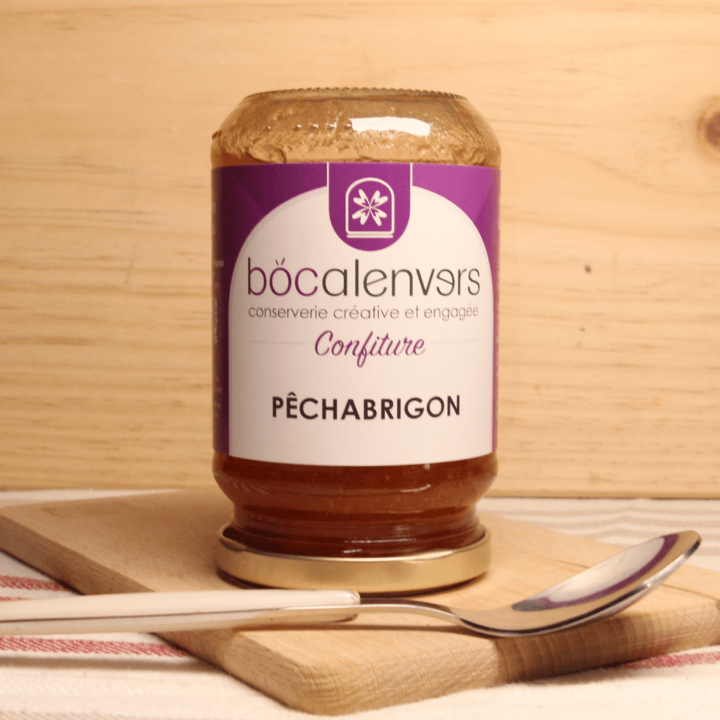 Confiture Pêchabrignon - 340g Bocalenvers vrac-zero-dechet-ecolo-toulouse