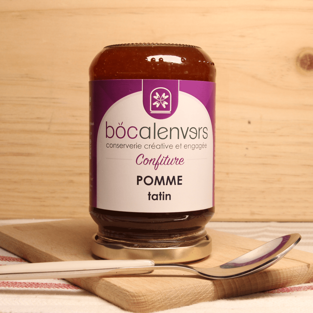 Confiture Pomme Tatin - 340g Bocalenvers vrac-zero-dechet-ecolo-toulouse