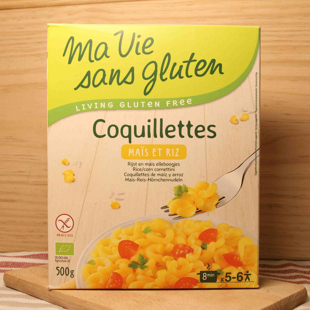 Coquillettes maïs et riz sans gluten BIO - 500g Ma vie sans gluten vrac-zero-dechet-ecolo-toulouse