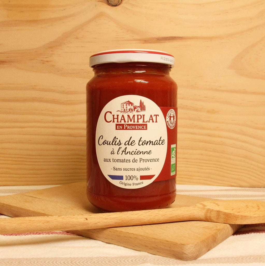 Coulis de tomates françaises à l'ancienne BIO - 340g Champlat vrac-zero-dechet-ecolo-toulouse