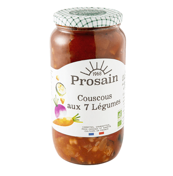 Couscous aux 7 légumes format familial BIO - 1kg Prosain vrac-zero-dechet-ecolo-toulouse