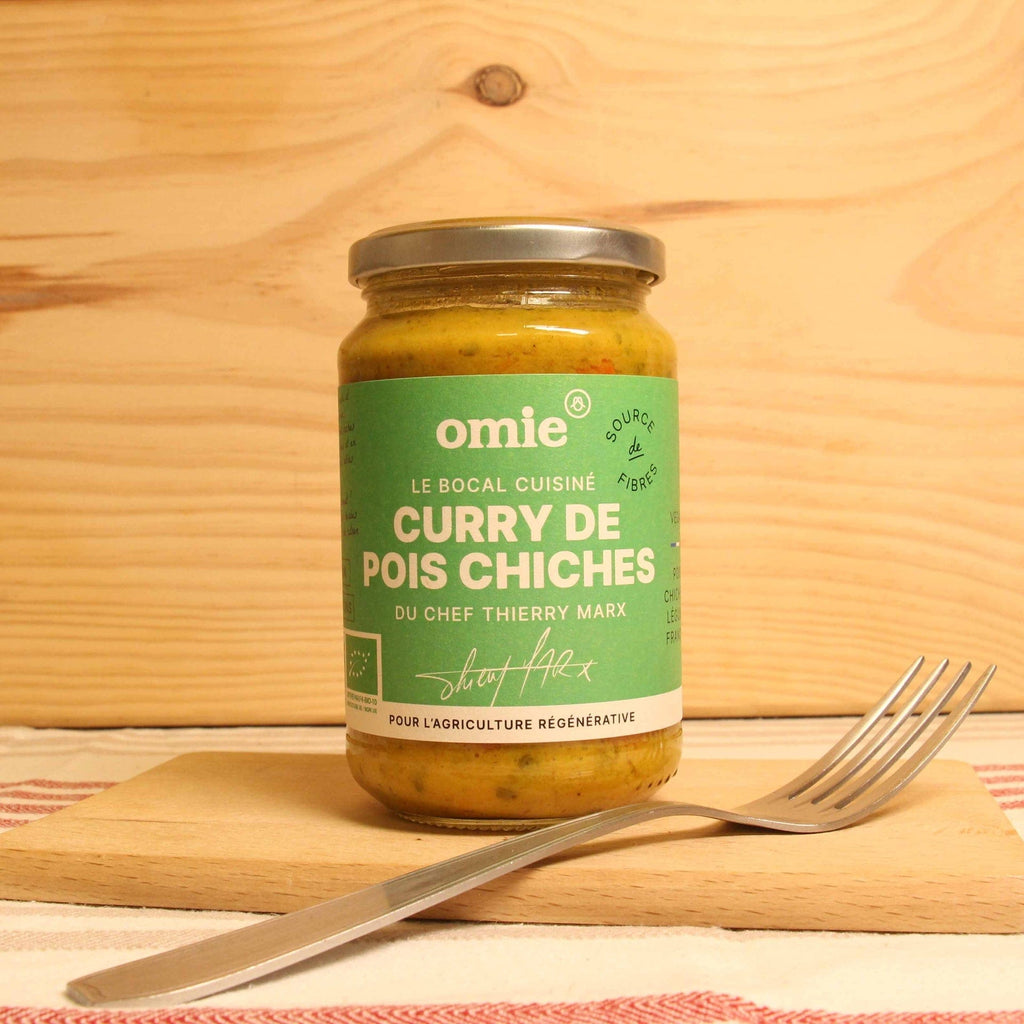 Curry de pois chiches BIO - 340g Omie vrac-zero-dechet-ecolo-toulouse