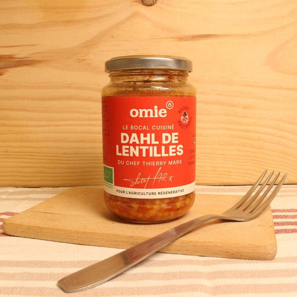 Dahl de lentilles corail BIO - 340g Omie vrac-zero-dechet-ecolo-toulouse