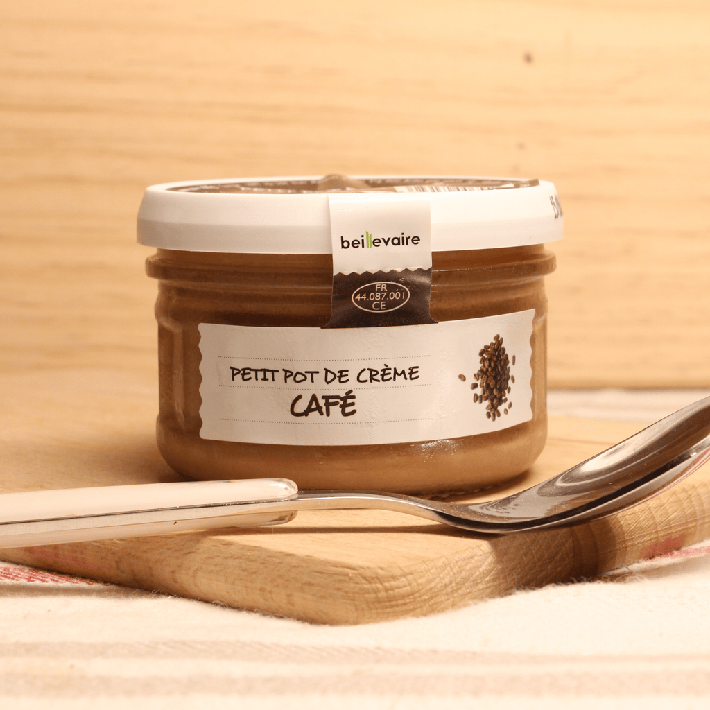 DATE-COURTE (30/08) Petit pot crème café- 100g Beillevaire vrac-zero-dechet-ecolo-toulouse