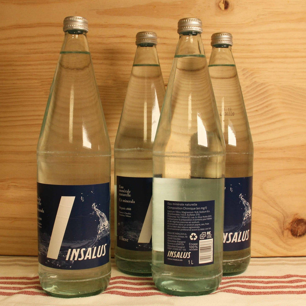 Eau minérale plate - 6 x 1L Insalus vrac-zero-dechet-ecolo-toulouse