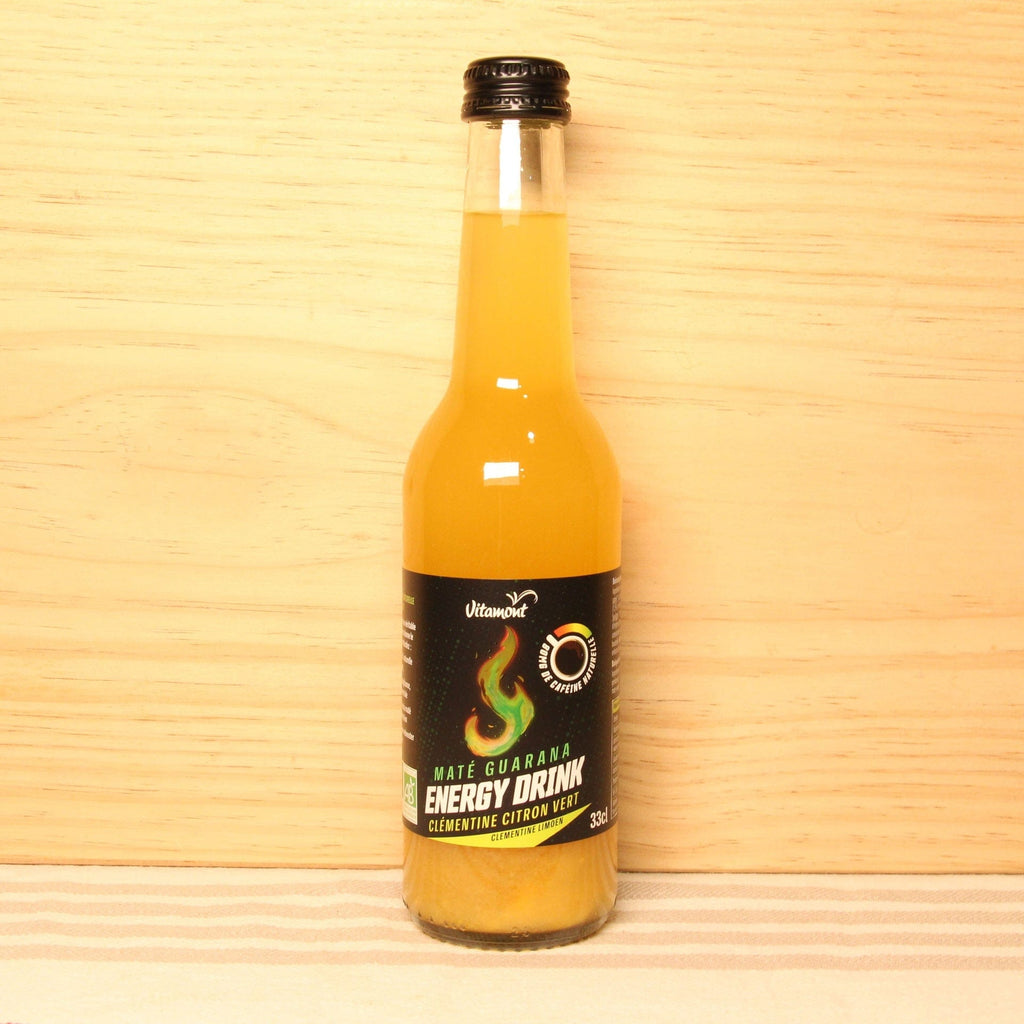 Energy Drink BIO - Clémentine Citron vert - 33cl Vitamont vrac-zero-dechet-ecolo-toulouse