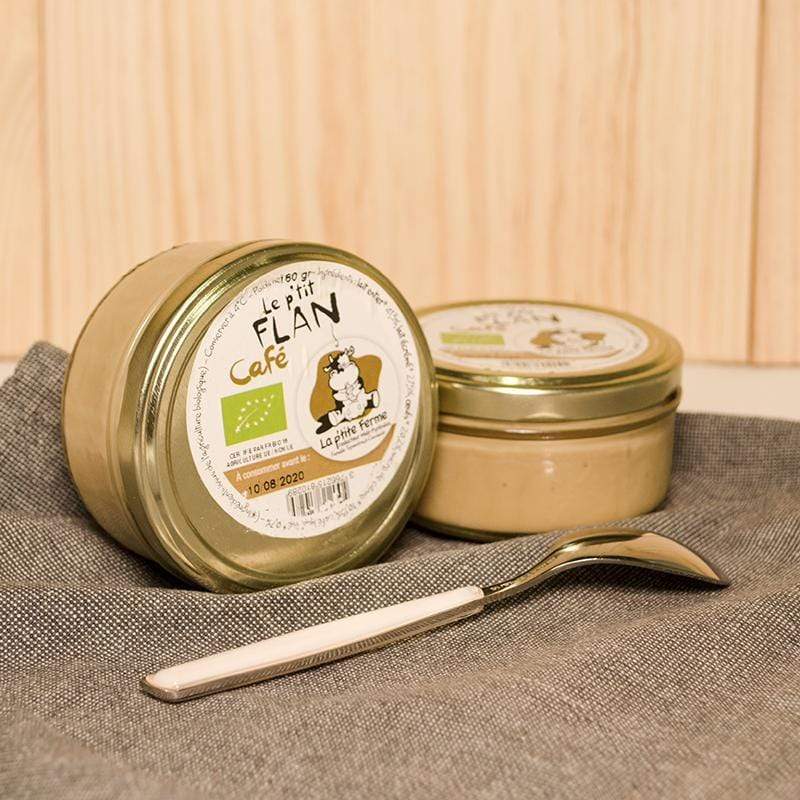 Flan des gourmands café BIO - 160g La p'tite ferme vrac-zero-dechet-ecolo-toulouse