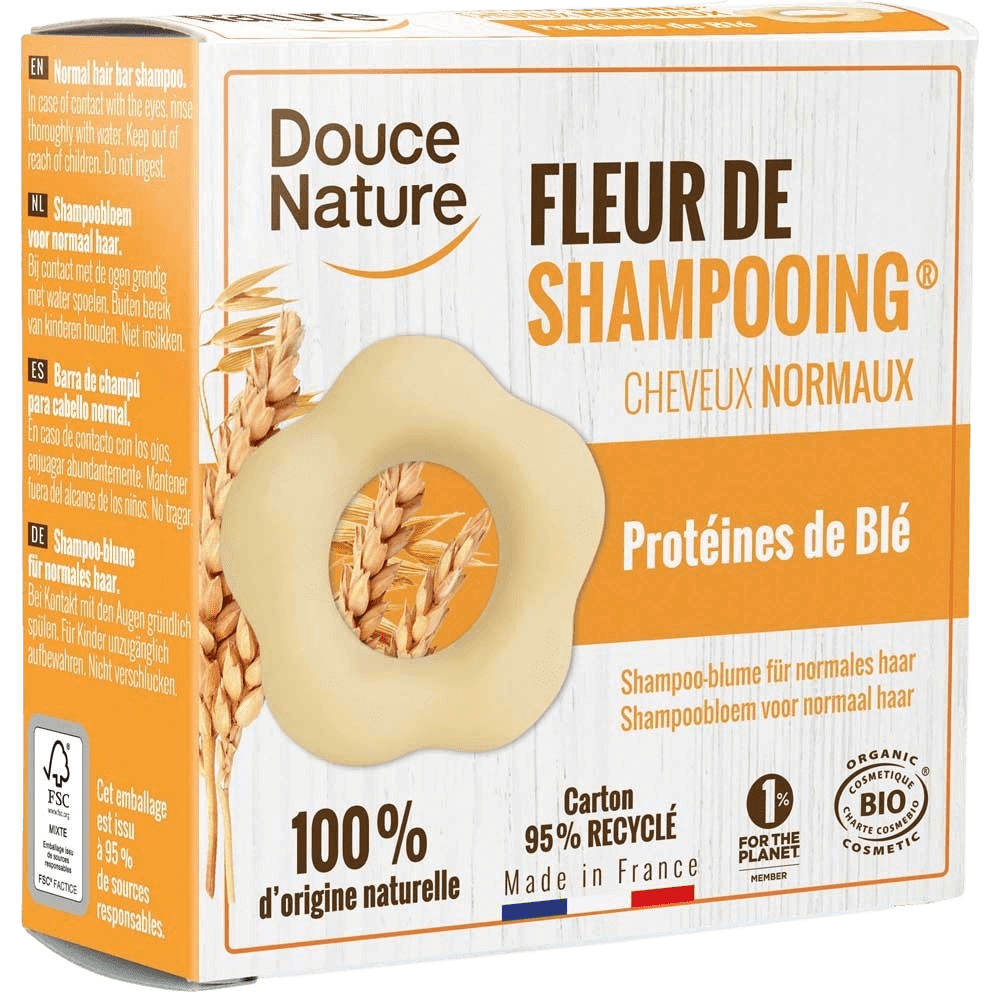 Fleur de shampoing BIO pour cheveux normaux - 85g Ekibio vrac-zero-dechet-ecolo-toulouse
