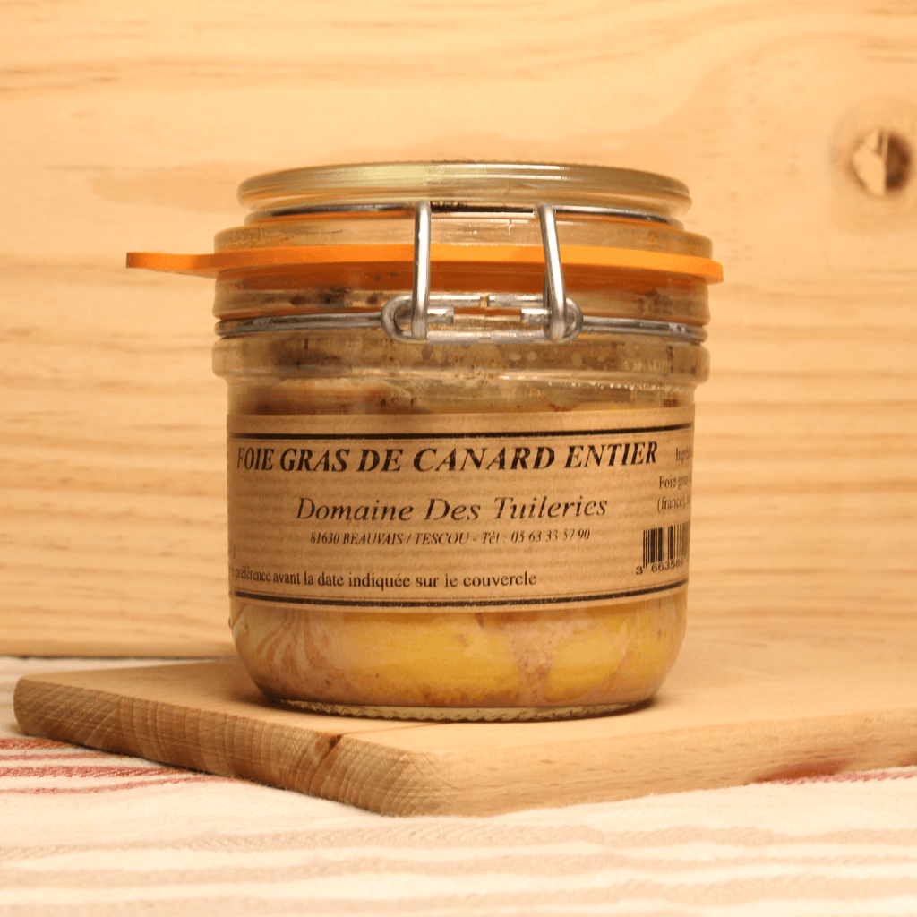 Foie gras de canard gras - 180g Domaine des Tuileries vrac-zero-dechet-ecolo-toulouse