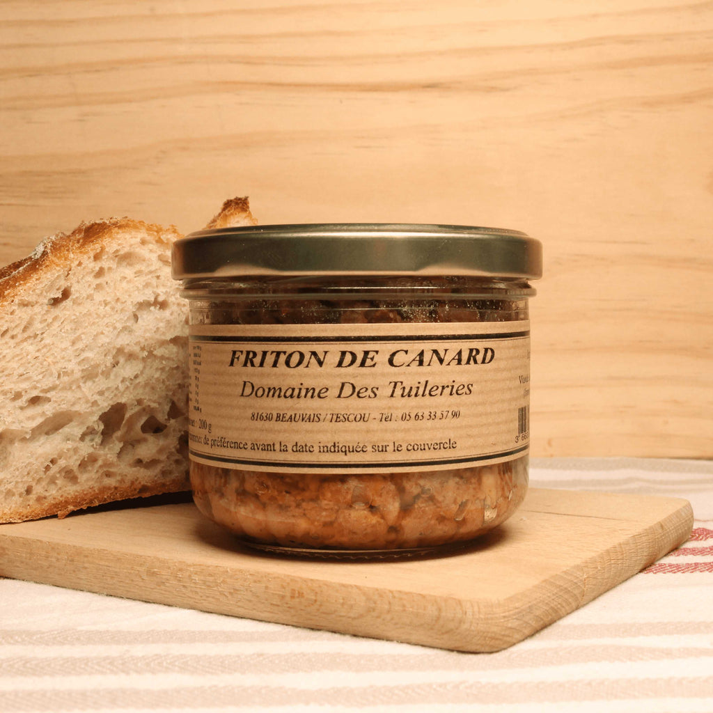 Fritons de canard gras - 200g Domaine des Tuileries vrac-zero-dechet-ecolo-toulouse