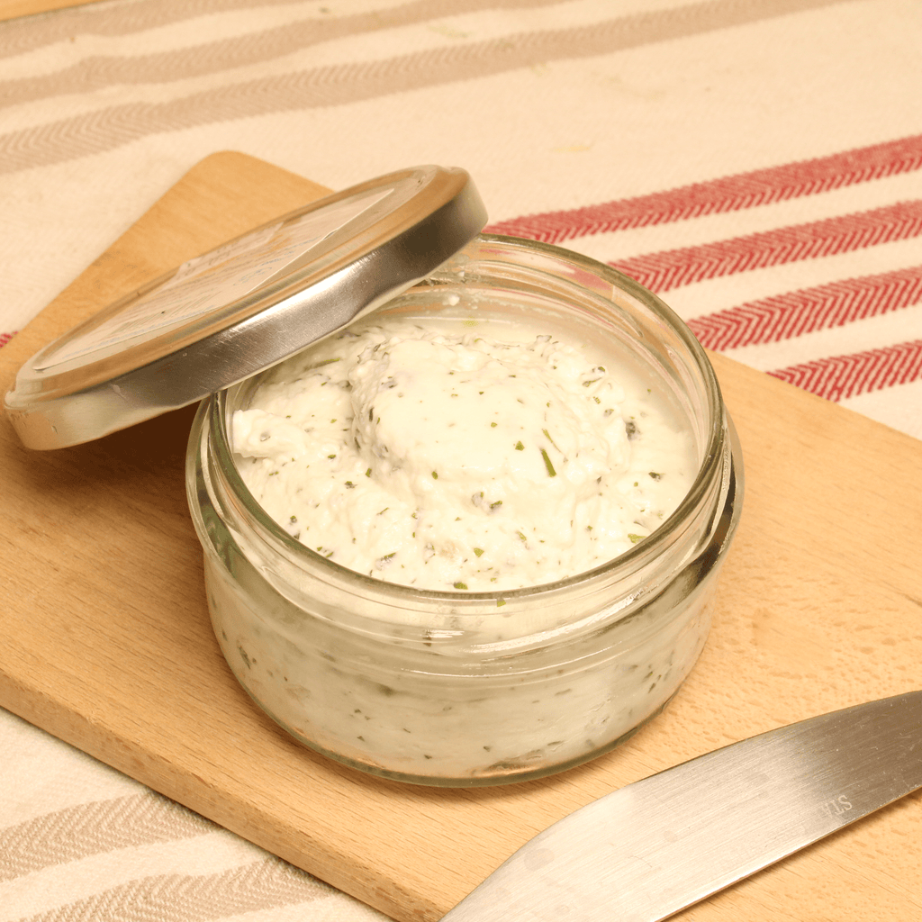 Fromage frais ail et persil - 150g - ANTIGASPI La ferme du Ramier vrac-zero-dechet-ecolo-toulouse