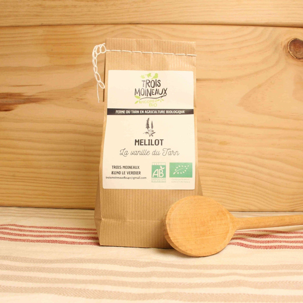 Grains de Mélilot BIO - 250g Ferme des Trois Moineaux vrac-zero-dechet-ecolo-toulouse