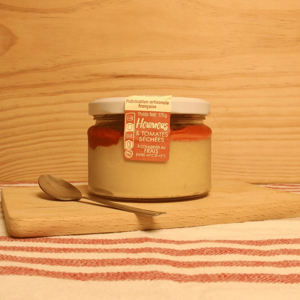 Houmous aux tomates séchées BIO - 170g Culinare vrac-zero-dechet-ecolo-toulouse