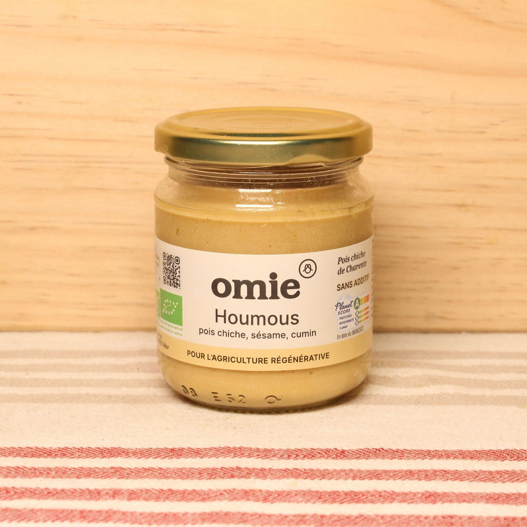 Houmous classique Bio - 180g Omie vrac-zero-dechet-ecolo-toulouse