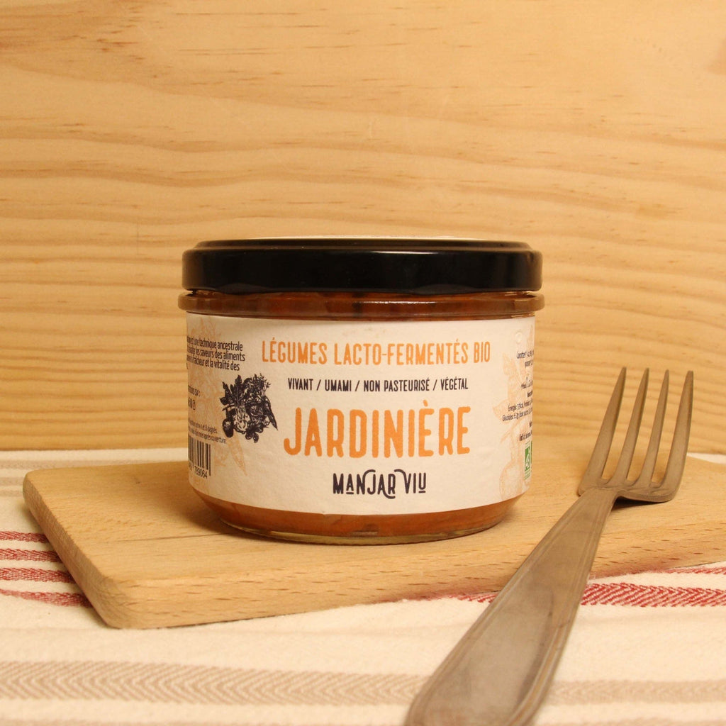 Jardinière de légumes lactofermentés BIO - 220g Manjar Viu vrac-zero-dechet-ecolo-toulouse