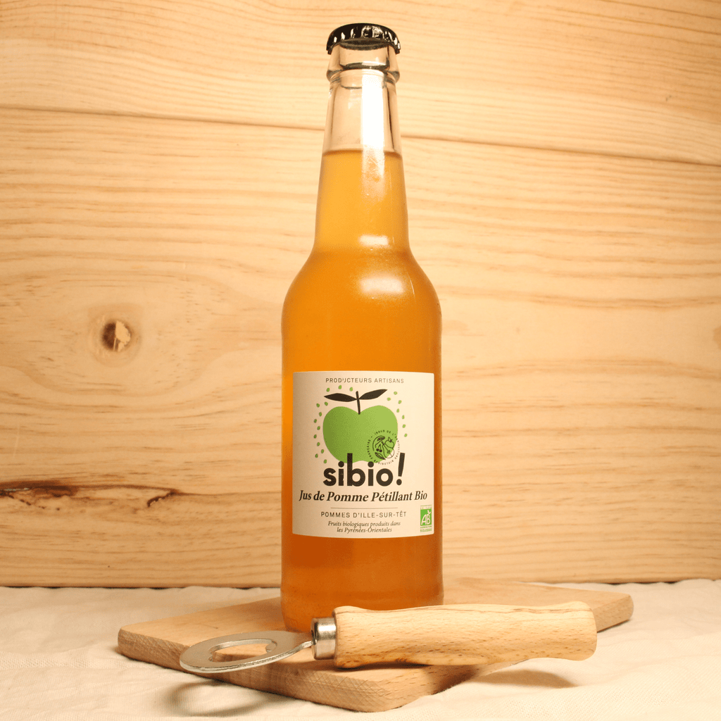 Jus de pomme pétillant BIO - 33cl Sibio vrac-zero-dechet-ecolo-toulouse