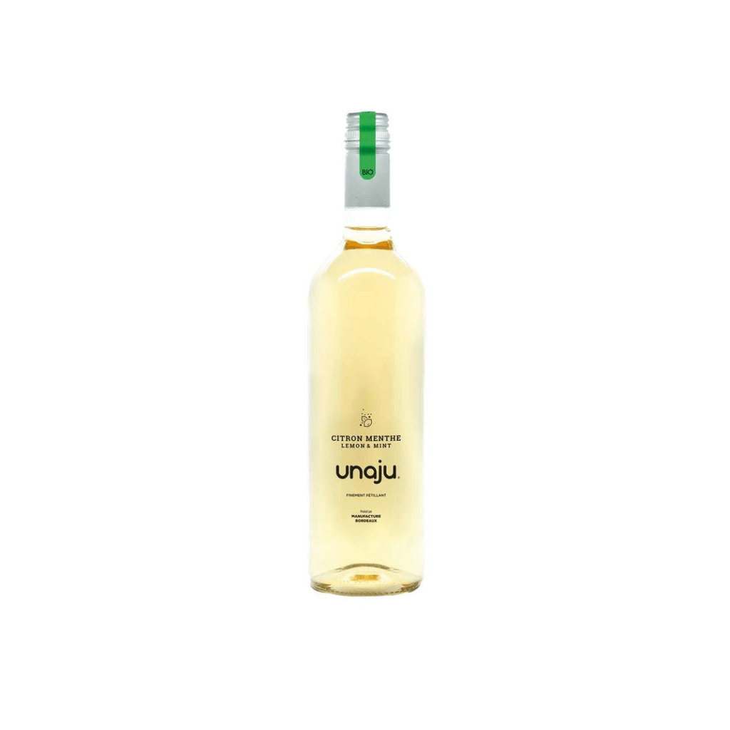 Jus pétillant Citron Menthe BIO - 75cl Unaju vrac-zero-dechet-ecolo-toulouse